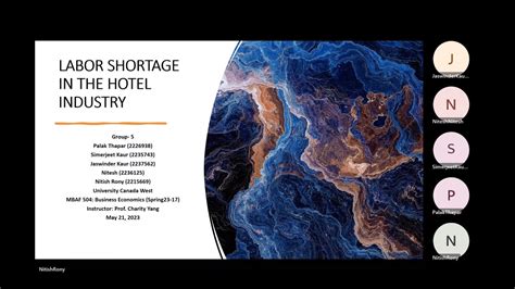 Labour Shortage In Hotel Industry Presentation Youtube