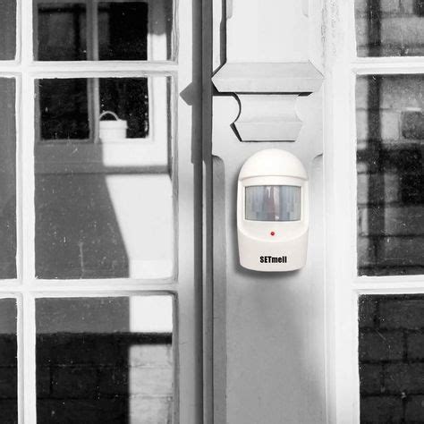amazoncom setmell wireless home security driveway alarm  doorbell  ac adapter  long