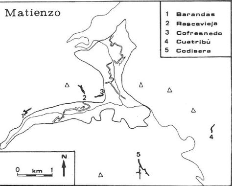 area map  cave locations  scientific diagram