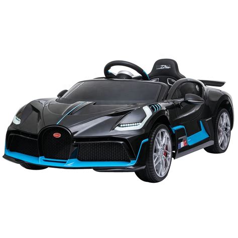 wonderful kids car bugatti divo licensed kids ride  car  remote control leather seater