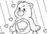 Bear Coloring Pages Care Getdrawings Grumpy Bears sketch template