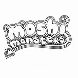 Moshi Monsters Coloring Pages Books Last sketch template