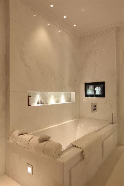 floating led bath spa lights   bathroom lighting design home bathroom inspiration