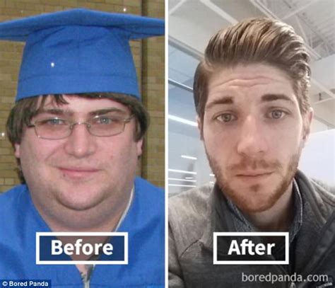 Transformations Show What Weight Loss Does To The Face Daily Mail Online