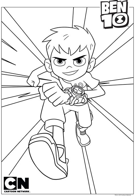 ben   coloring pages sketch coloring page