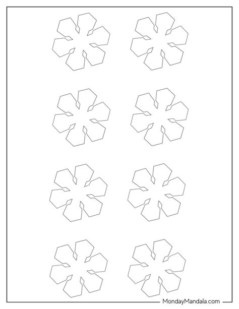 simple snowflake designs
