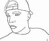 Drake Drawing Template Coloring sketch template