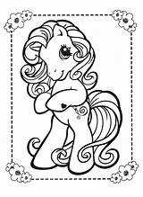 Pony Little Coloring Pages Old Mlp Cool Horse Getcolorings Print Truth sketch template