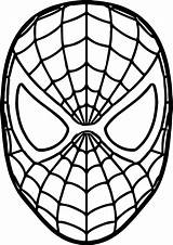 Spiderman Mask Coloriage Spider Masque Wecoloringpage Avengers Sheets Picturethemagic Danieguto Coloriages Alias Comics sketch template