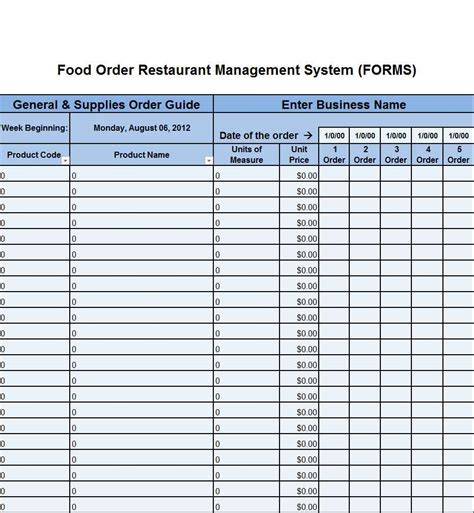bar inventory sheet excel templates
