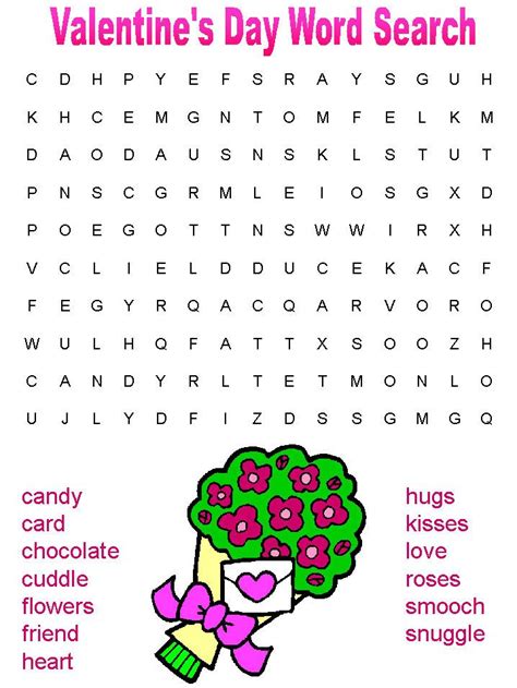 valentines day word search valentines word search valentine words