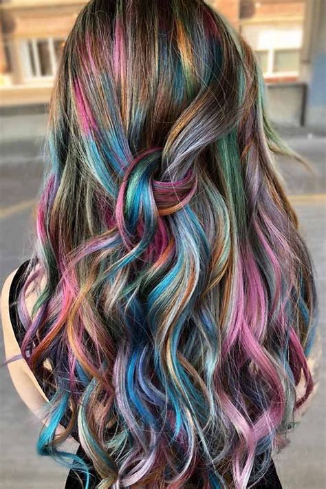 ways  ideas   fun  temporary hair color temporary