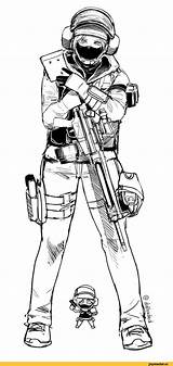 Siege Coloring Six Rainbow Iq Tom Clancy Drawings Monika Fanart 59kb Anime Visit sketch template