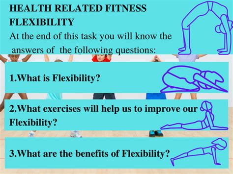 health related fitness flexibility grade 4 virtual learning teaching