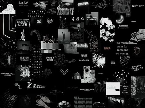 tumblr black  white aesthetic lapop hd wallpaper pxfuel