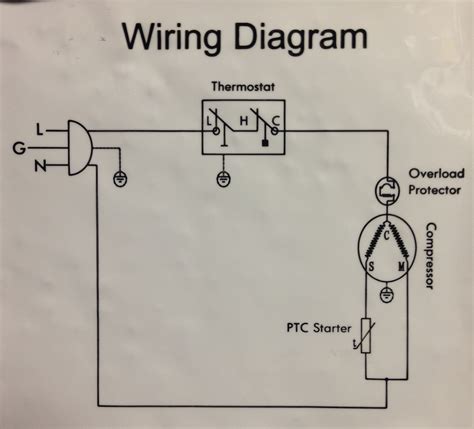 kic fridge compressor wiring diagram artive