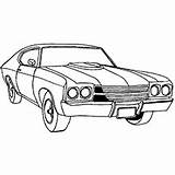 Chevelle Challenger Dodge Sprint Sport Momjunction Chevy Wingless Ones Divyajanani Gto sketch template