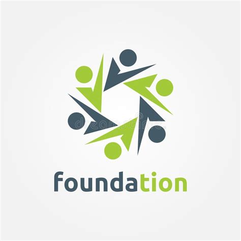 foundation logo stock illustrations  foundation logo stock illustrations vectors