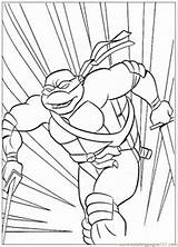 Coloring Leonardo Ninja Turtles Pages Popular sketch template
