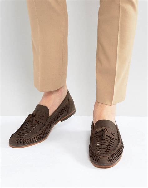 asoss loafers  click   details worldwide shipping asos loafers  woven