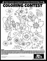 Coloring Contest Pages sketch template