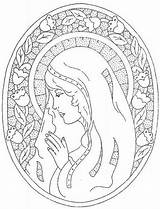 Mary Virgen Maagd Heilige Kleurplaten Volwassenen Assumption sketch template