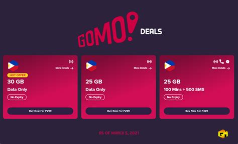 gomo change  game  connectivity  offering unlimited data gizmo manila