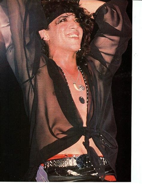 stephen pearcy pinup print ad vtg 80 s heavy hair metal