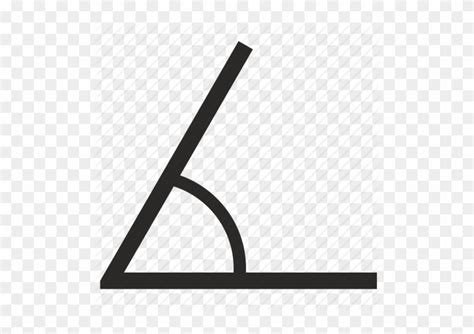 acute angle symbol