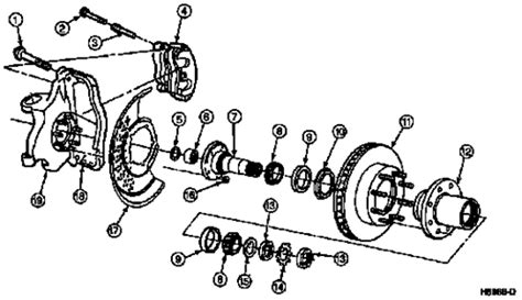 diagram   ford   front wheel hub assembly   fixya