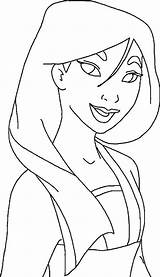 Mulan Mushu Princesse sketch template