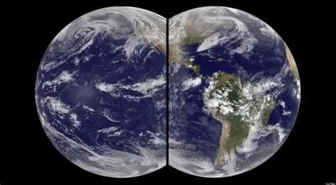 nasa earth video bi ocular animation  space based view