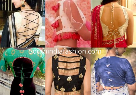 side saree blouse designs  images