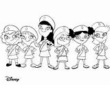 Coloring Pages Disney Scout Girl Ferb Print Channel Phineas Scouts Book Cookies Comments Coloringhome Search Popular sketch template