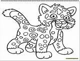 Coloring Cheetah Pages Baby High Jaguar Leopard Animal Drawing Quality Rica Costa Snow Little Print Easy Animals Color Printable Jaguars sketch template