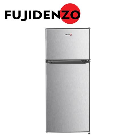 fujidenzo  cu ft  door direct cool refrigerator rdd  stainless  shopee philippines