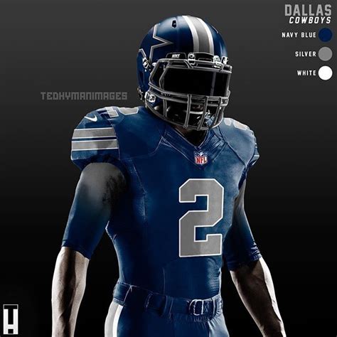 ted hyman  instagram cowboys colorrush uniform concept