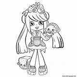 Coloring Pages Shopkins Print Printable Cute Shopkin Shoppies Colouring Info sketch template