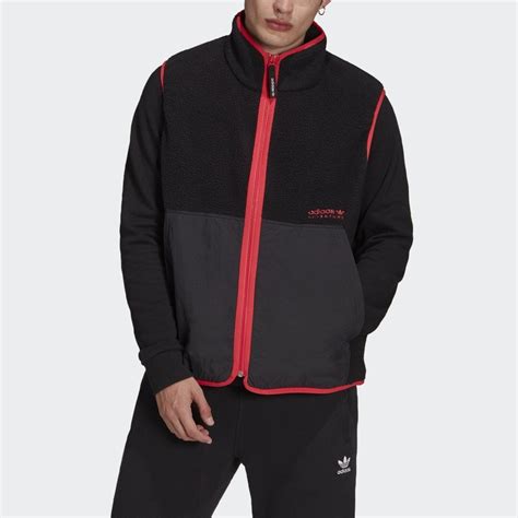 adidas adventure polar fleece vest mens clothing  cooshticom