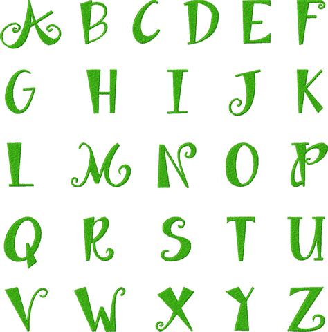 apple cobbler font machine embroidery monogramming font set
