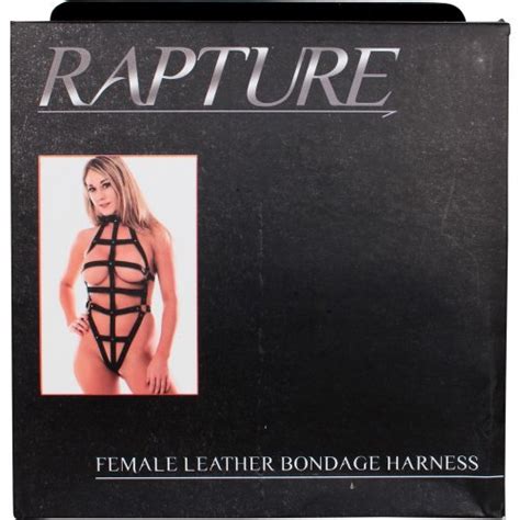 Rapture Female Leather Bondage Harness Sex Toys And Adult