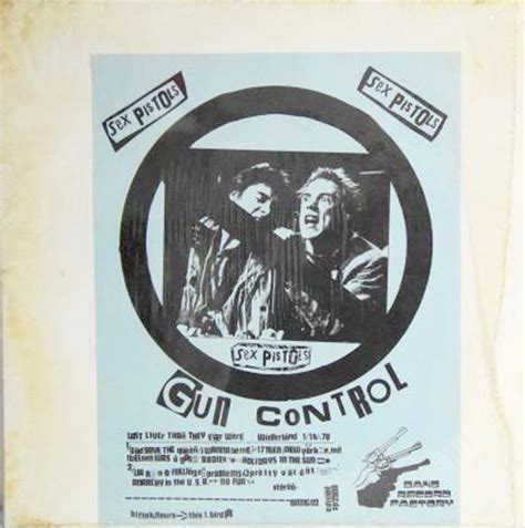 Sex Pistols Gun Control 1979 Blue Sleeve Vinyl Discogs
