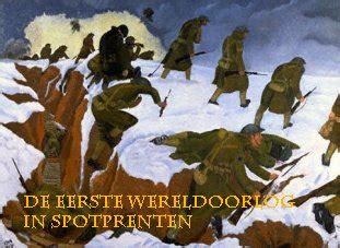 de eerste wereldoorlog
