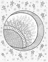 Para Colorear Sun Dibujos Tablero Seleccionar Moon Terapia Rising Imprimir sketch template