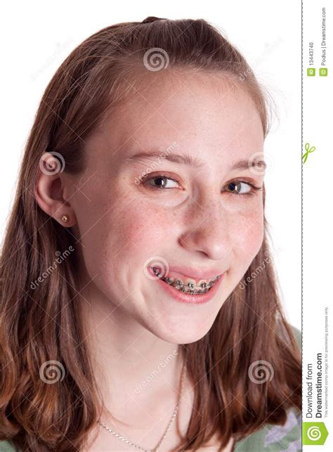 Teenage Girls With Braces