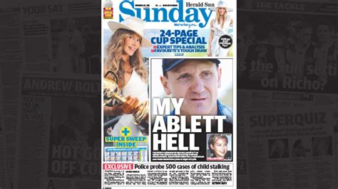 herald sun front page news herald sun