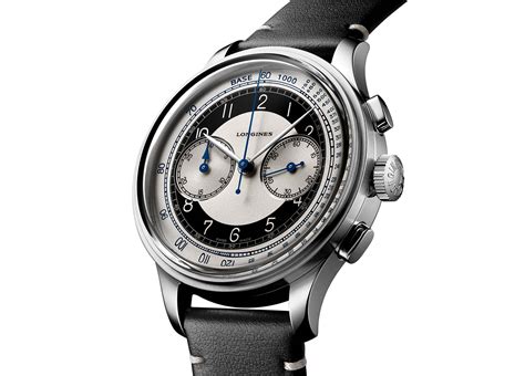 longines heritage classic chronograph tuxedo time and watches the