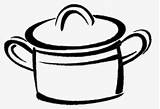 Gumbo Cajun Outline Pots Cauldron Cookware Pngitem Clipartmag Clipground sketch template