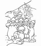 Coloring Pages Disney Pan Peter Momjunction Animals Einsteins Little sketch template