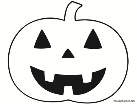 pumpkin halloween countdown craft template  kids